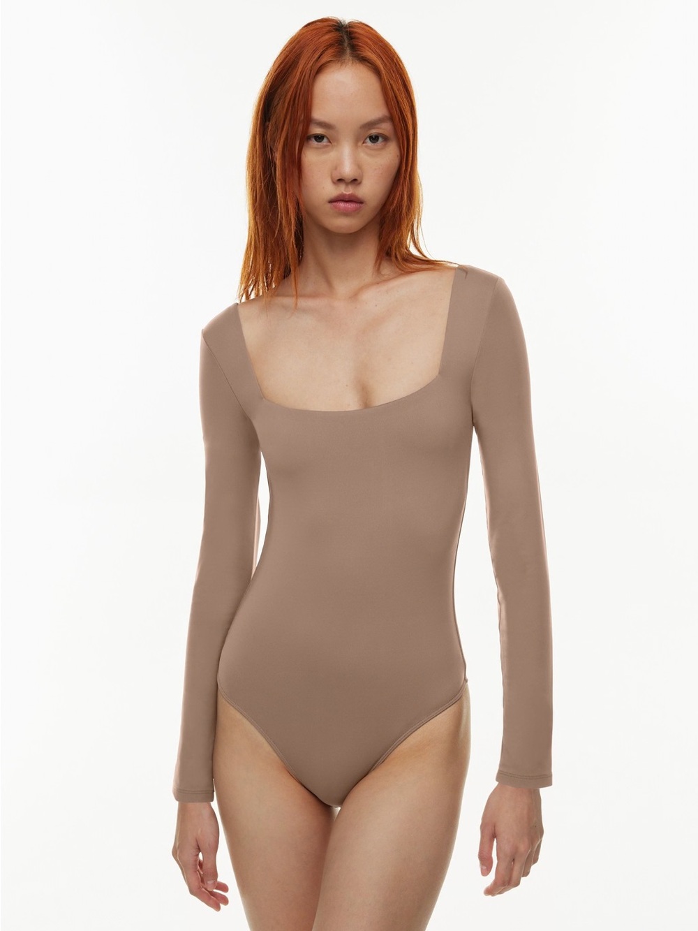 Babaton Squareneck Longsleeve Bodysuit
